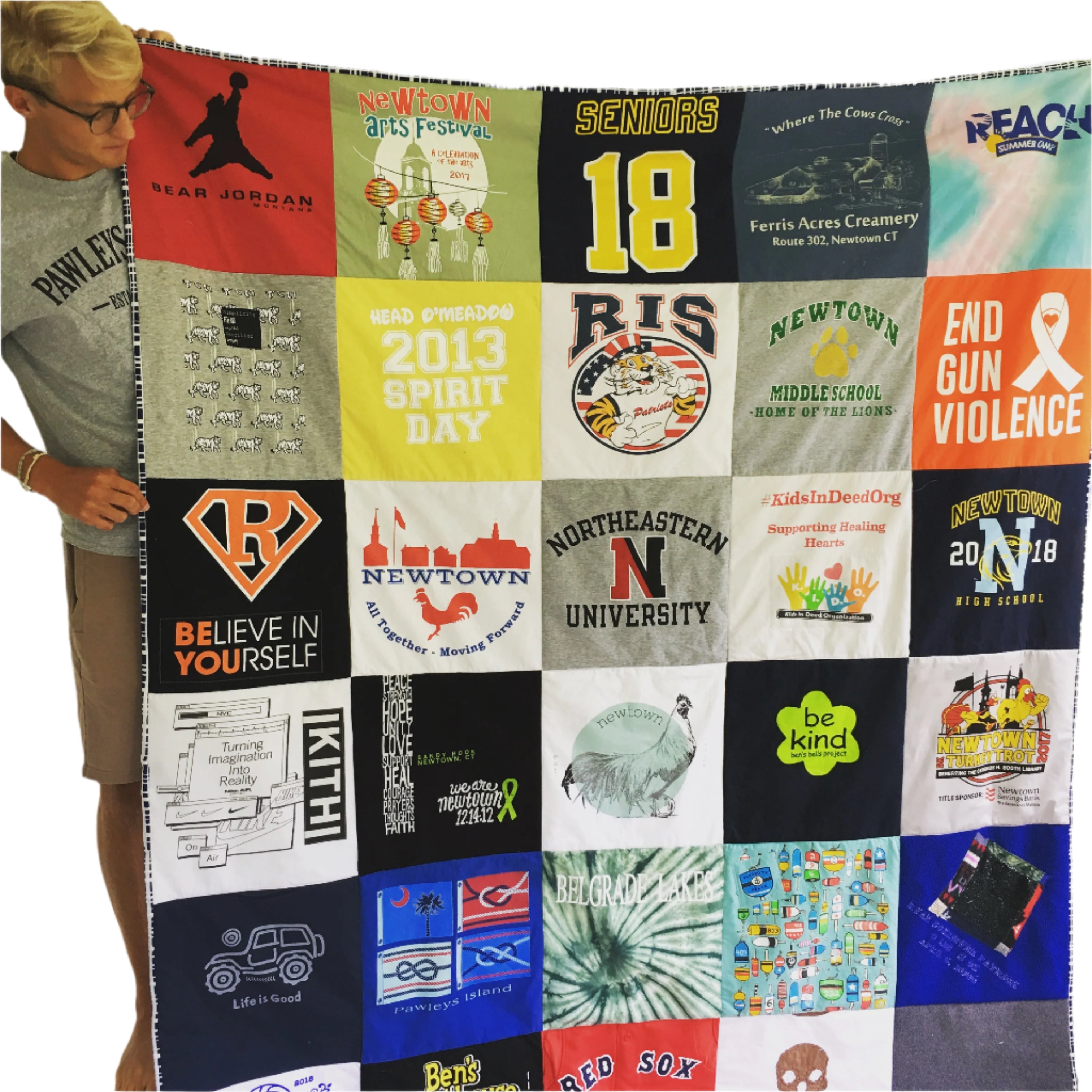 25 T-Shirt Memory Quilt (Copy)