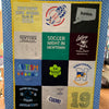 12 Patch T-shirt Memory Quilt