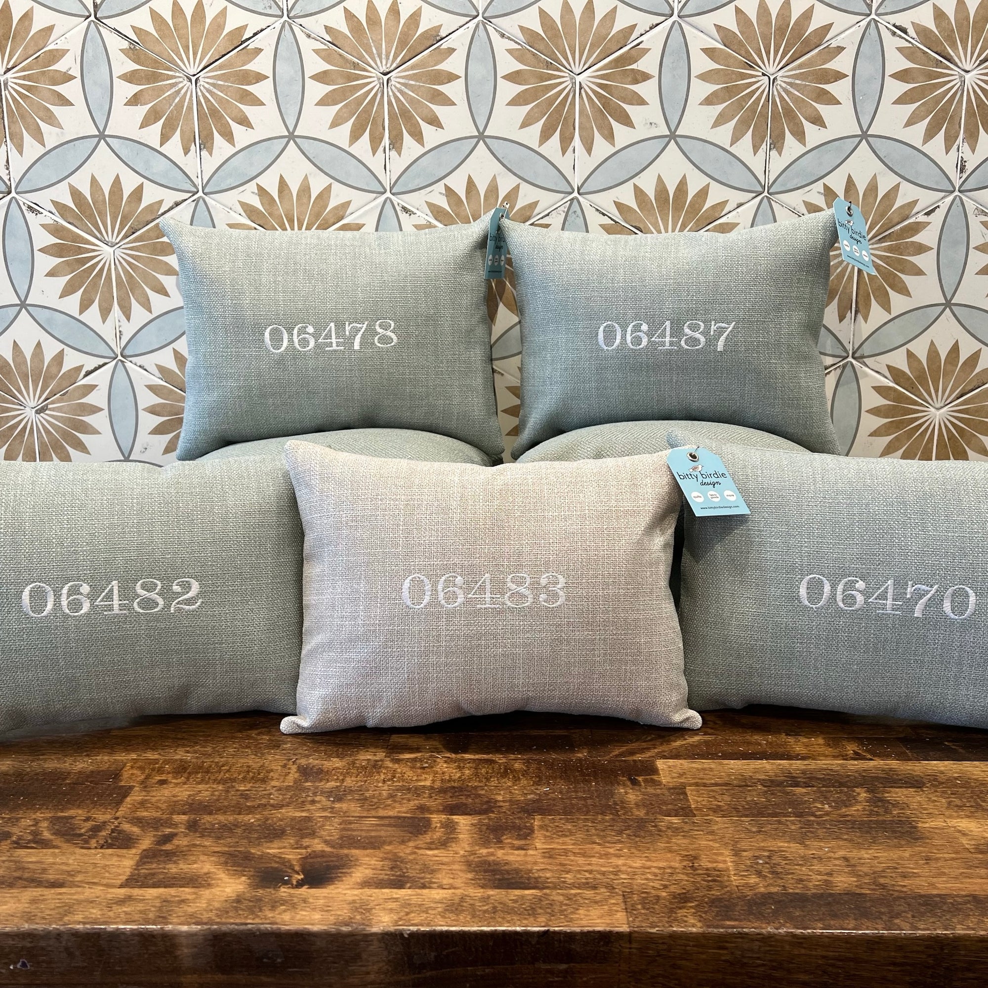 Custom Embroidered Pillow