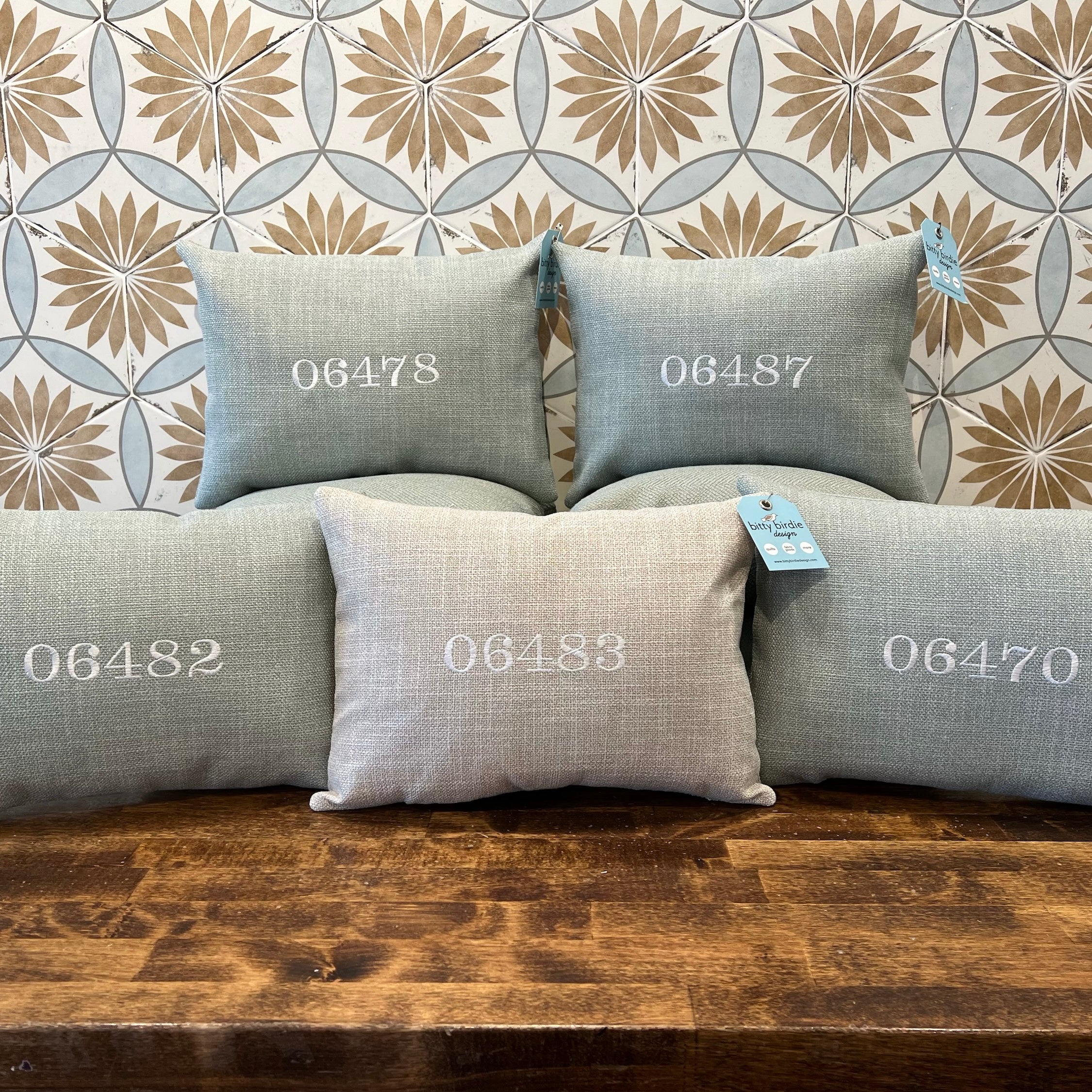 Custom Embroidered Pillow