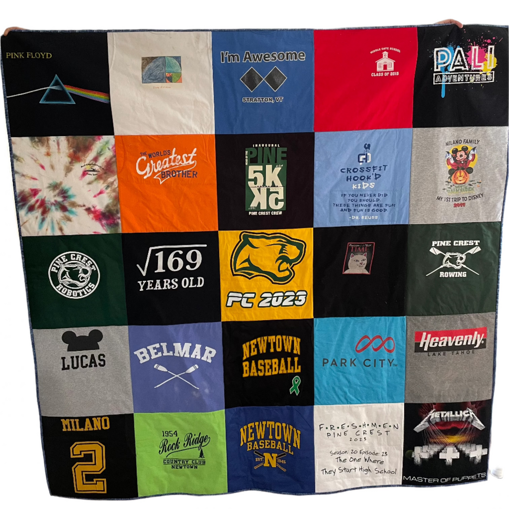 20 T-Shirt Memory Quilt