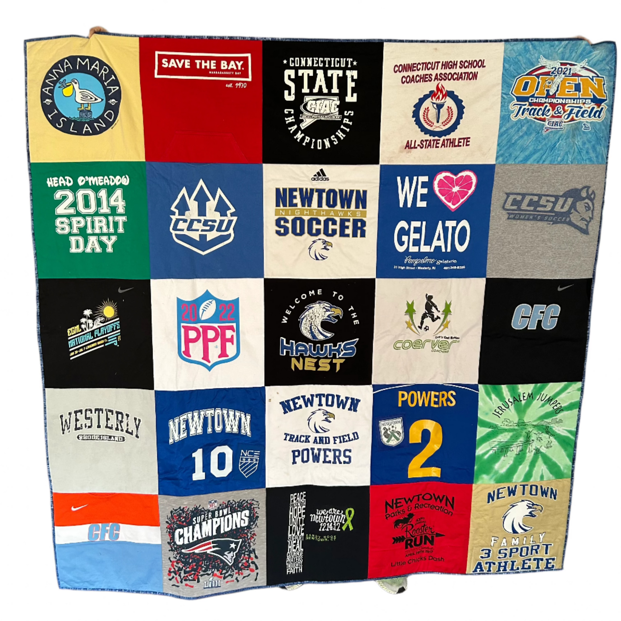 20 T-Shirt Memory Quilt