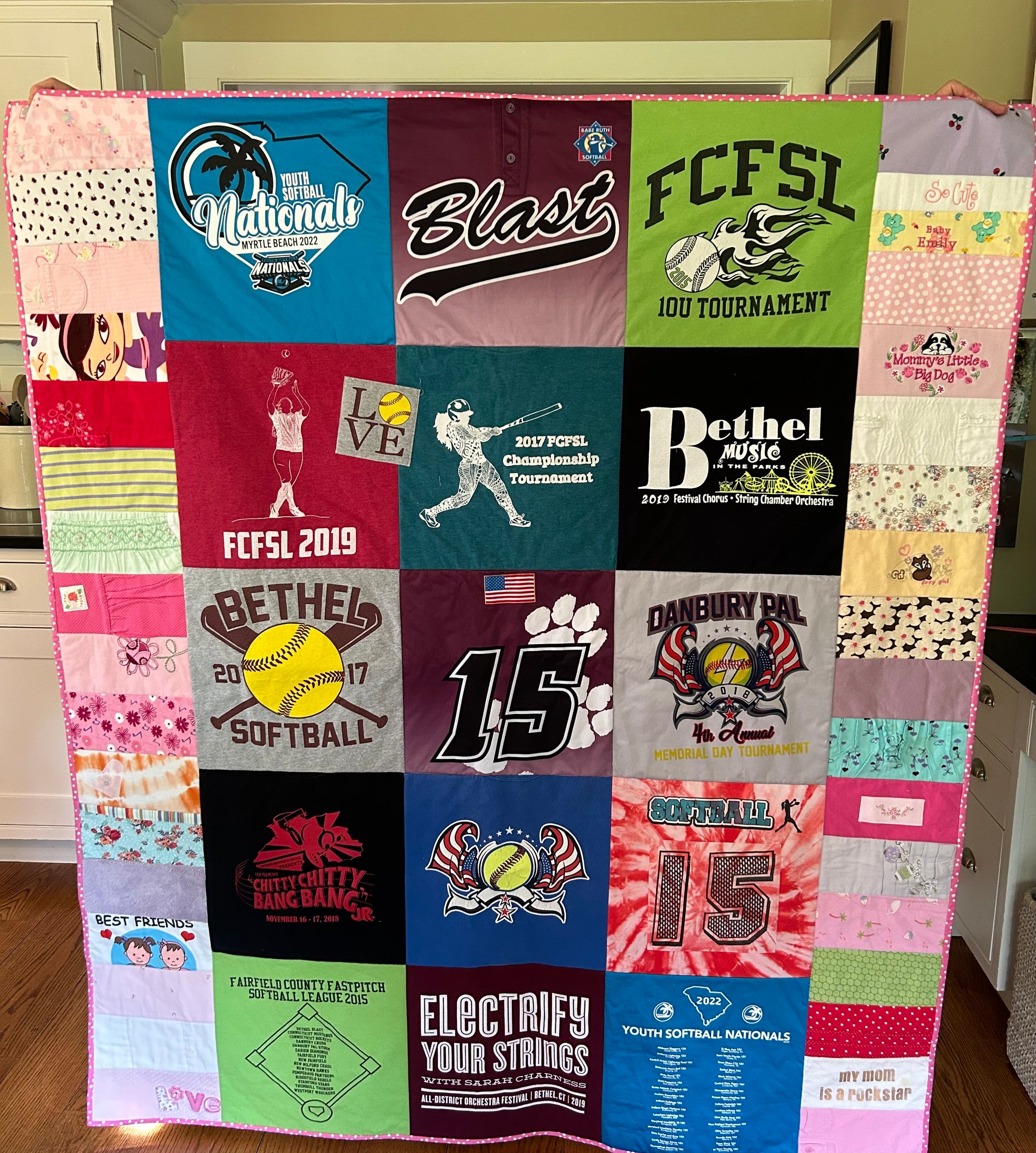 30 Block T-shirt Quilt