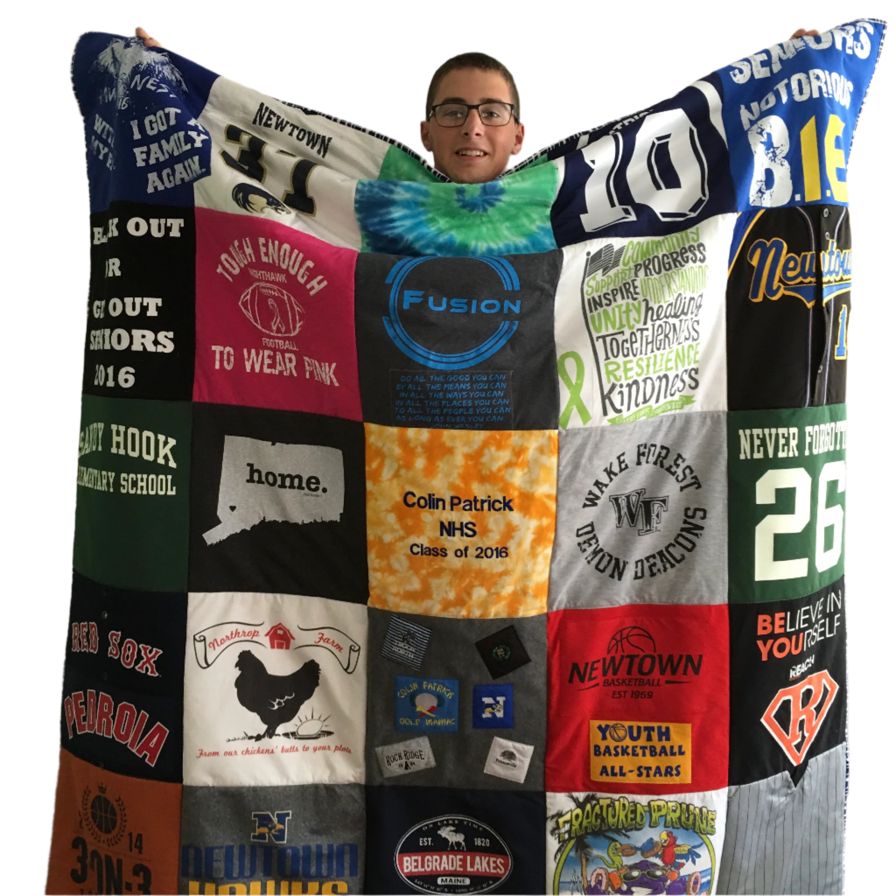 20 T-Shirt Memory Quilt