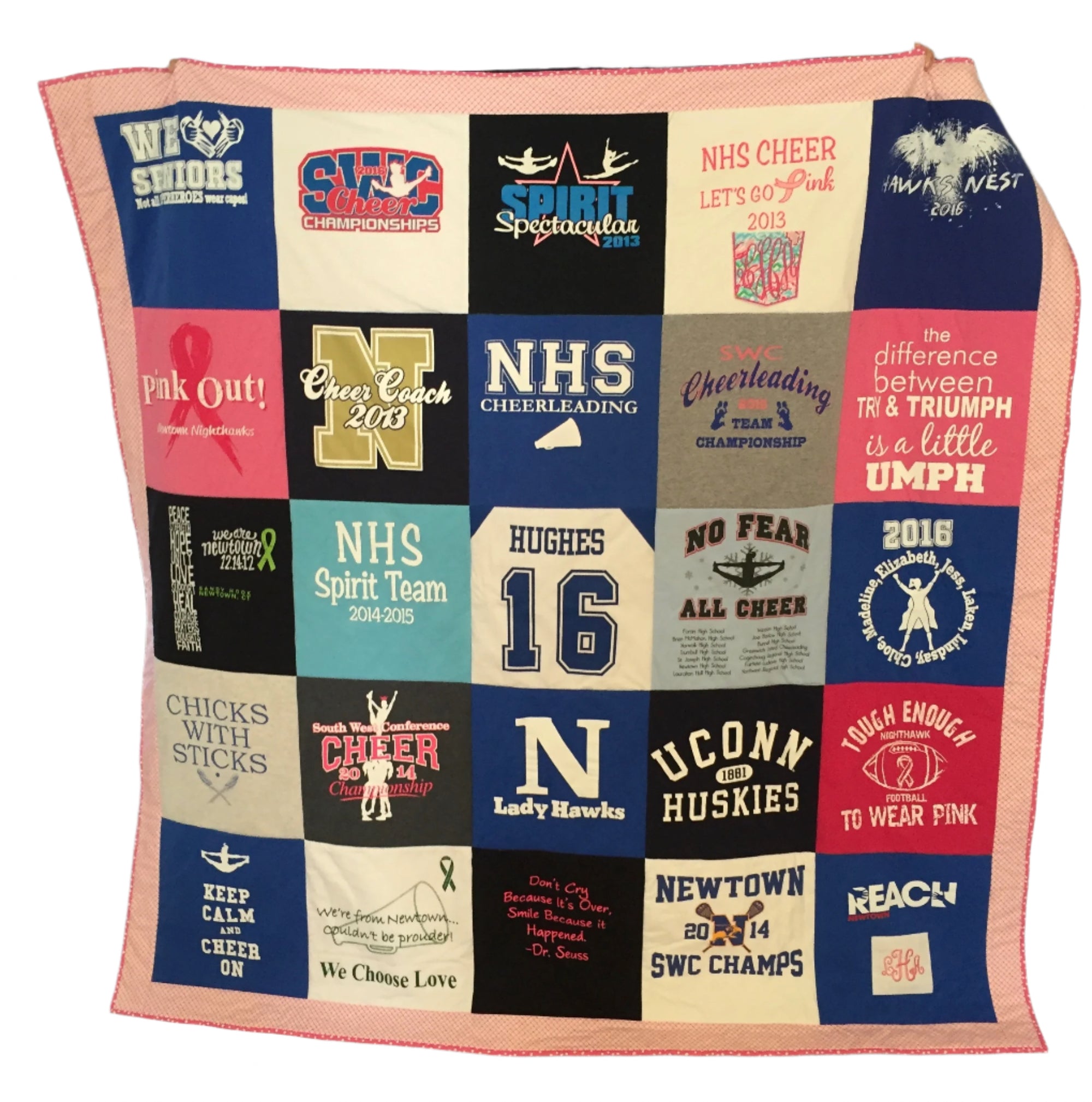 20 T-Shirt Memory Quilt