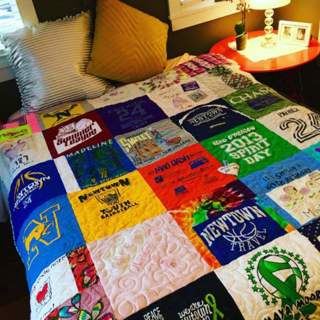 20 T-Shirt Memory Quilt