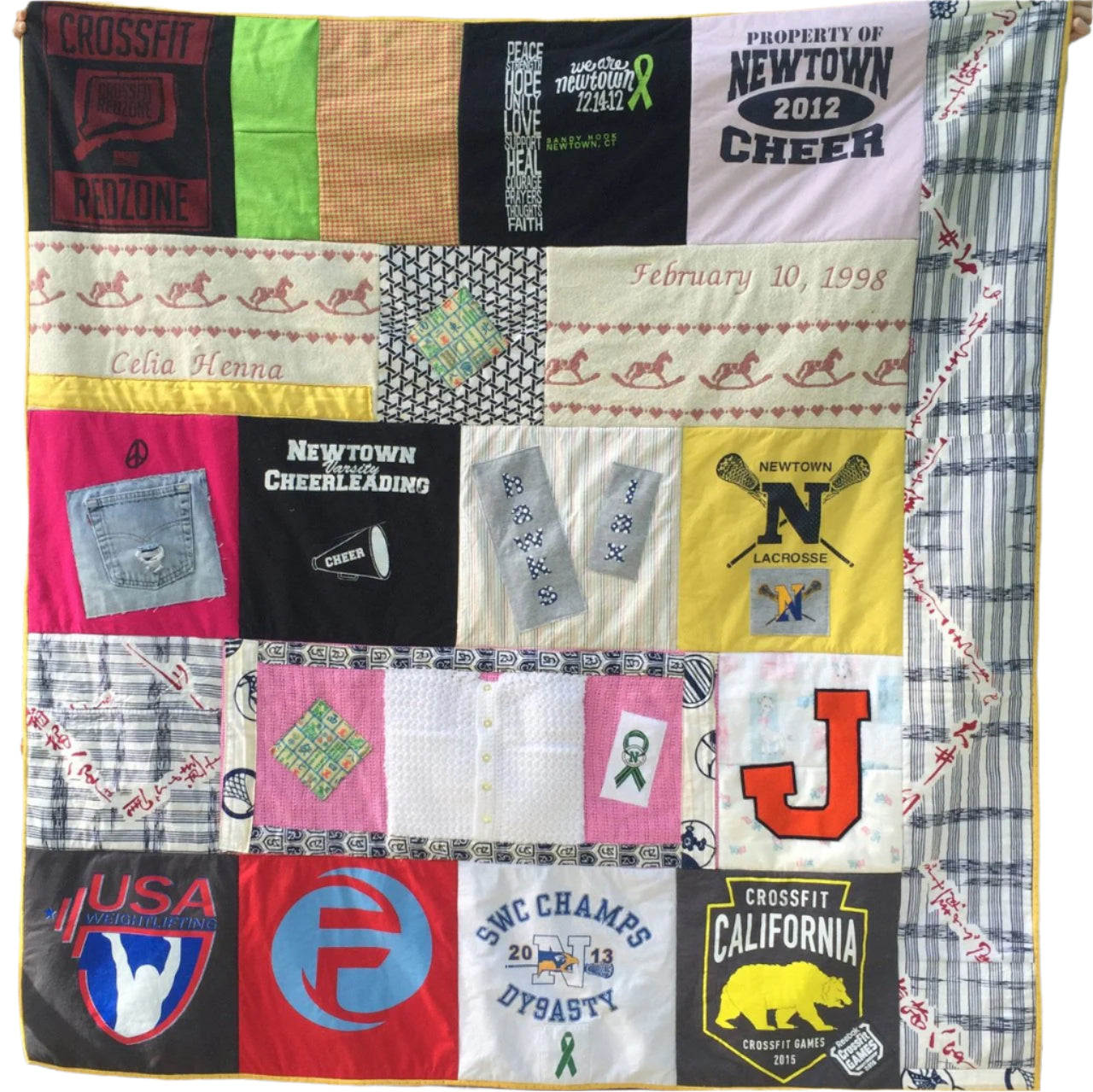 20 T-Shirt Memory Quilt