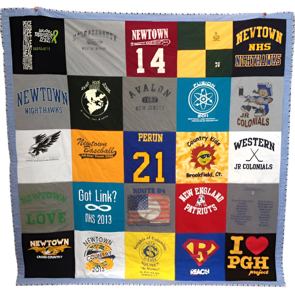 20 T-Shirt Memory Quilt